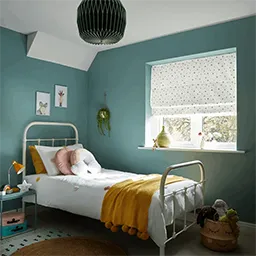 blue bedroom small rug